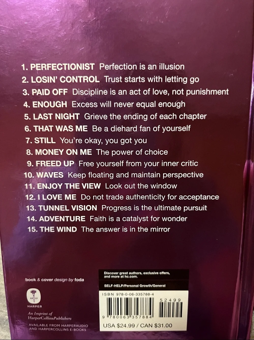 Russ Metallic Purple Hardcover with Mirrored Panel